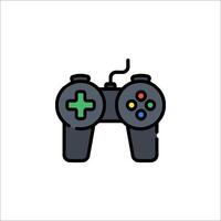 A game controller icon on a white background vector