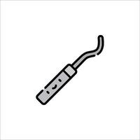 A toothbrush icon on a white background vector