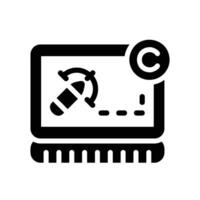 graphic design Glyph Icon White Background vector