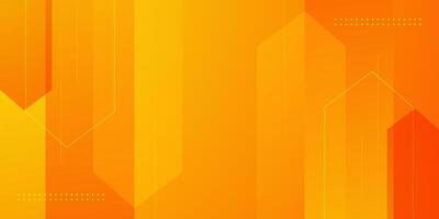 Abstract orange overlap 3D background for card graphics design. Orange background with simple pattern. vector