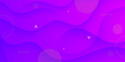 Popular colorful purple abstract background with shadow wave pattern. Purple gradient color on background. vector
