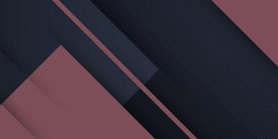 Abstract 3D background with dark gray and brown overlap shapes design. Dark background with brown pattern design. Modern luxury futuristic background. vector