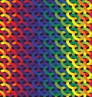 Pride Half Moon Repeat Pattern Wallpaper Background vector