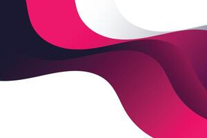 simple waving background with gradient navy and pink vector