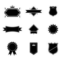 Badge Set illustration set vector