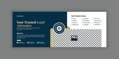 Law Consulting Marketing Templates for Social Media and Web Banners vector