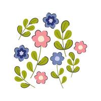 Flower Arrangement Icon Illustration with soft color palette in flat design style. Perfect for Spring season themed designs vector