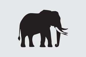 Abstract Elephant Artwork for Branding vector