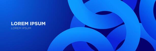 dark blue gradient abstract circle shape background design vector
