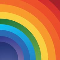 Rainbow Bright Vivid Color Gradient Background With Smooth Texture And Vibrant Rainbow Colored Design vector