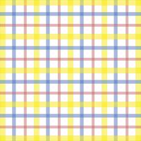 Traditional Gramin Check Pattern in yellow, Green, and Blue Colors - A Versatile and Timeless Design for Fabrics, Textiles, vector