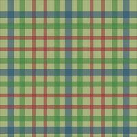 Traditional Gramin Check Pattern in Classic Red, Green, and Blue Colors Design for Fabrics, Textiles, vector
