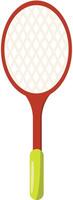 Badminton Racket Illustration vector