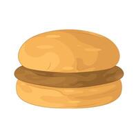 Illustration of Hamburger vector