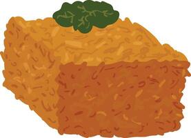 Wajit Ketan A Taste of Tradition Indonesian Delicacies vector