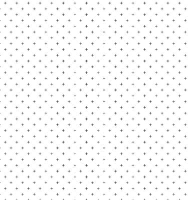 Plus Pattern Background Black And White