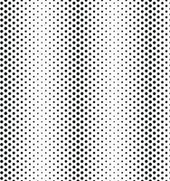Black circles background with volume. Seamless wallpaper pattern with dotted circles. Modern black and white texture. background vector