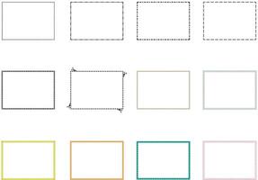 Set of vintage frames square. Vintage typographic decorative ornament . Frame ornament. Vintage frame ornament. decorative frames and borders. border set. vector