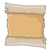illustration of Declaration scroll vector