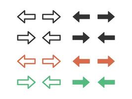 Opposite direction arrow or transfer icon isolated illustration. vector