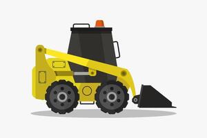 Mini loader illustrated vector
