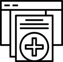 Create Line Icon vector