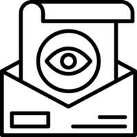 View Line Icon vector