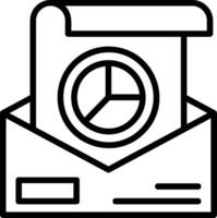 Storage Line Icon vector