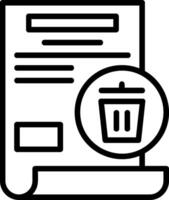 Recycle Line Icon vector
