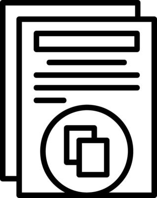 Copy Line Icon