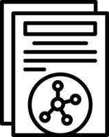 Share Line Icon vector