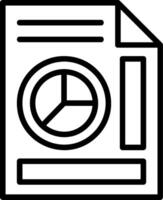 Storage Line Icon vector