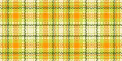 Lined check textile pattern, teenage tartan background seamless. Diwali texture fabric plaid in lime and light colors. vector
