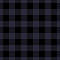 Workshop pattern plaid background, tissue seamless textile texture. Dimensional fabric check tartan in dark and black colors. vector