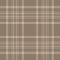 Underwear pattern plaid textile, drawing seamless tartan texture. Amazing background check fabric in pastel and light colors. vector