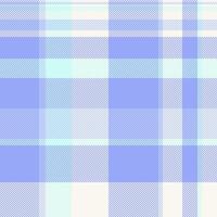 Customizable check background, fade textile plaid fabric. Easter texture pattern seamless tartan in blue and light colors. vector