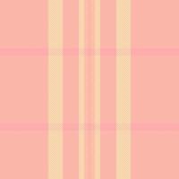 Ragged background pattern, store plaid textile tartan. Factory seamless check texture fabric in orange and red colors. vector