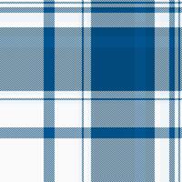 Tribal pattern texture tartan, new seamless check plaid. 1950s fabric background textile in cyan and white colors. vector