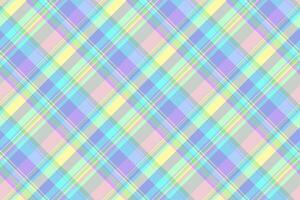 Holiday textile pattern texture, random check plaid . Single background seamless fabric tartan in light and pastel grey colors. vector