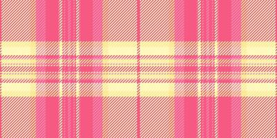 Old check background seamless, winter pattern fabric . Relief textile texture plaid tartan in red and light colors. vector