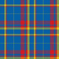 Seamless pattern of scottish tartan plaid. Repeatable background with check fabric texture. backdrop striped textile print. vector