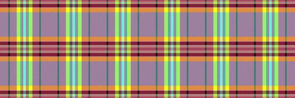 Curtain seamless texture , jacket textile background pattern. Underwear fabric tartan plaid check in pink and teal colors. vector