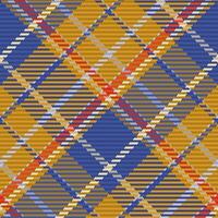 Seamless pattern of scottish tartan plaid. Repeatable background with check fabric texture. backdrop striped textile print. vector