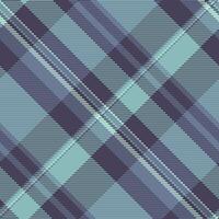 Design tartan fabric seamless, irish textile background plaid. Top texture check pattern in pastel and slate gray colors. vector