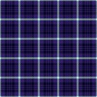 Contour check background tartan, line seamless fabric textile. Picnic plaid texture pattern in indigo and black colors. vector