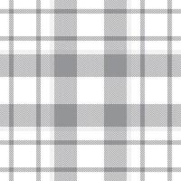 Plaid check pattern. Seamless fabric texture. Tartan textile print. vector