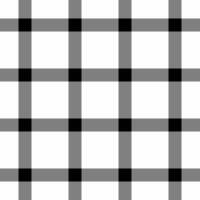 Intense background tartan, blanket pattern fabric plaid. Panjabi check textile seamless texture in gray and white colors. vector