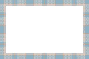 Vintage frame . Scottish border pattern retro style. Tartan plaid ornament. vector