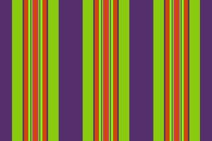 Africa seamless textile stripe, fancy lines pattern. Multicolor texture vertical fabric background in violet and green colors. vector