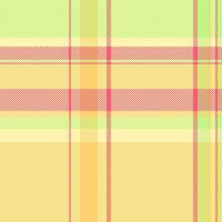 Nostalgia background check tartan, deep pattern textile fabric. Multicultural plaid texture seamless in yellow and amber colors. vector
